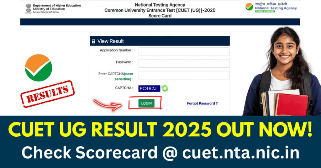 CUET UG Result 2025 Out Now!