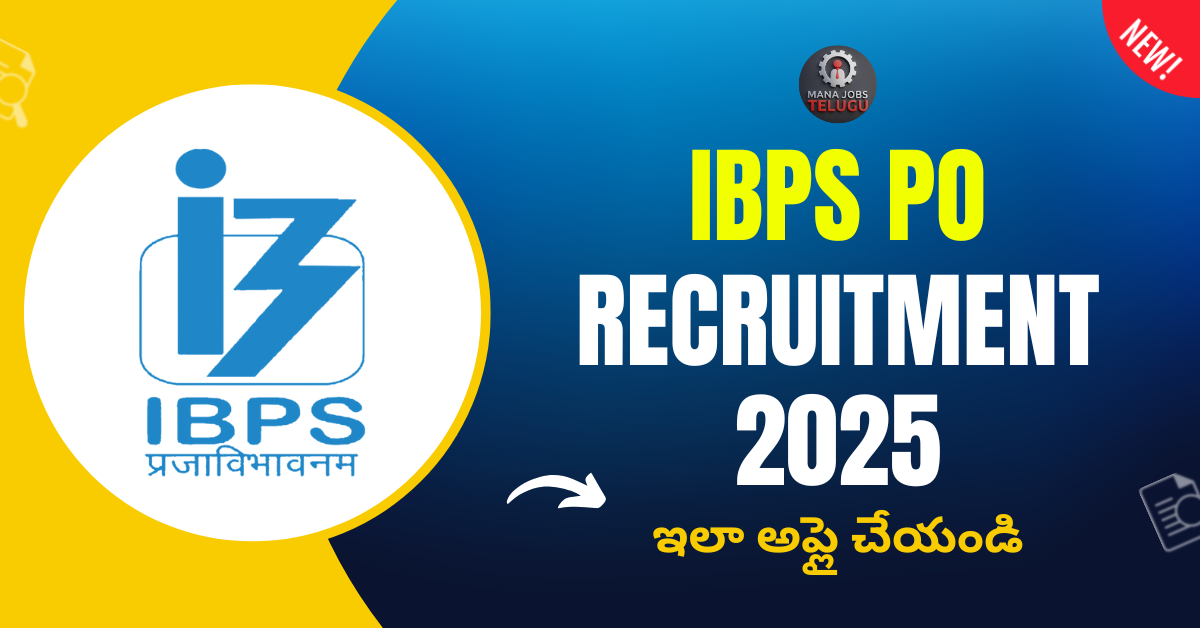 IBPS PO RECRUITMENT 2025