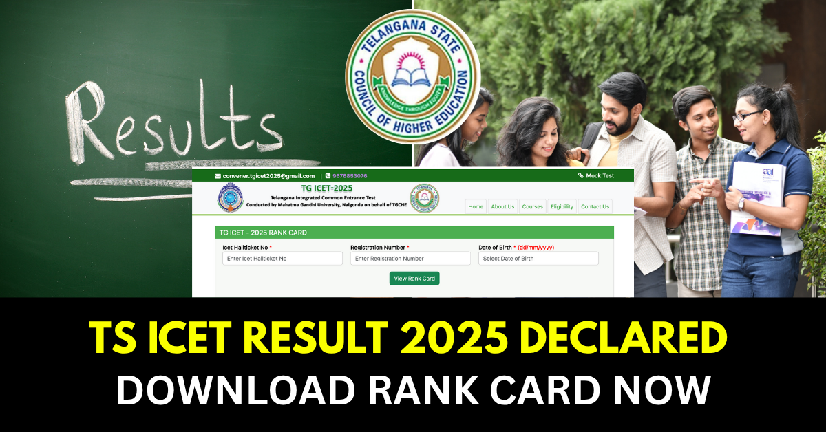TS ICET Result 2025