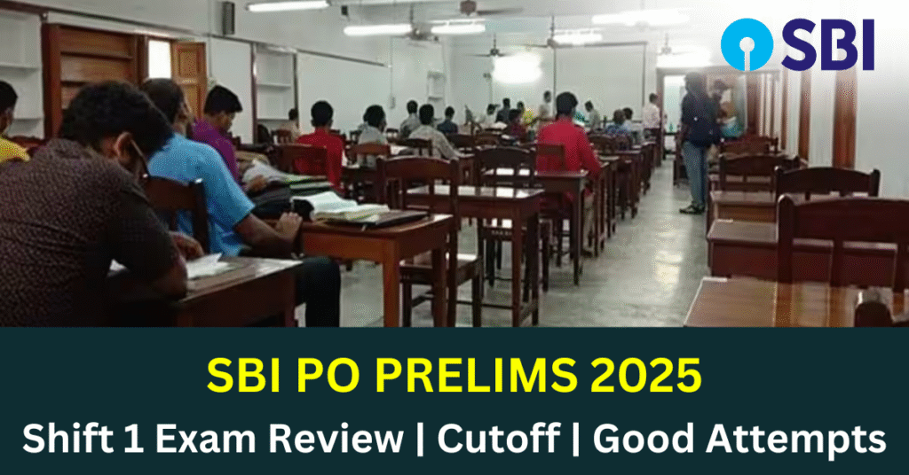 SBI PO Prelims 2025