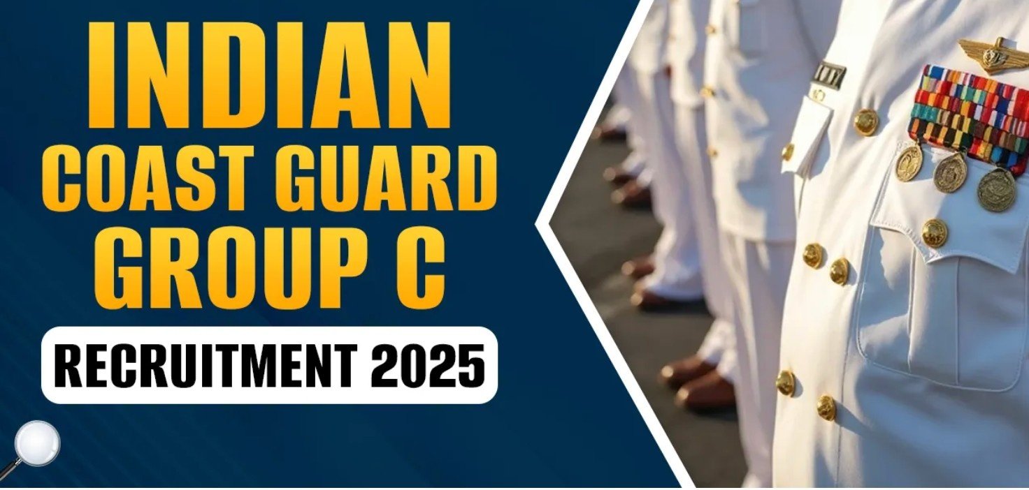 Indian Coast Guard Hiring: Group C Recruitment 2025 - Apply Now!
