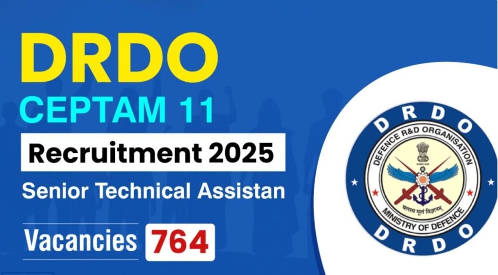 DRDO Recruitment 2025: Apply Now for 764 Vacancies!