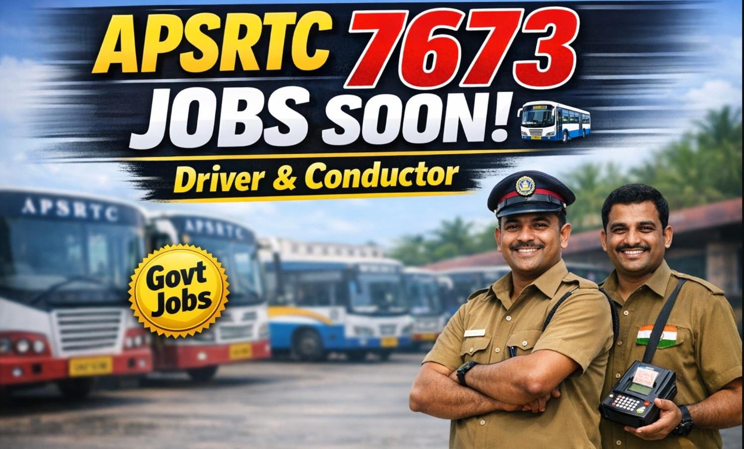 APSRTC Recruitment 2026: Hiring 7,673 - Apply Now!