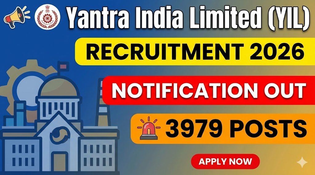 Yantra India Limited Hiring: Apply Now for 2026 Recruitment