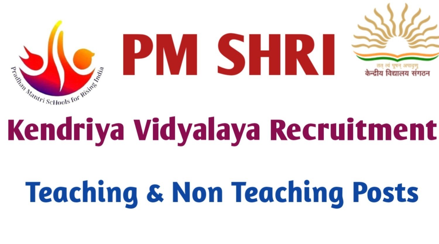 PM SHRI Kendriya Vidyalaya Karimnagar Hiring: Apply Now for 2025 Recruitment