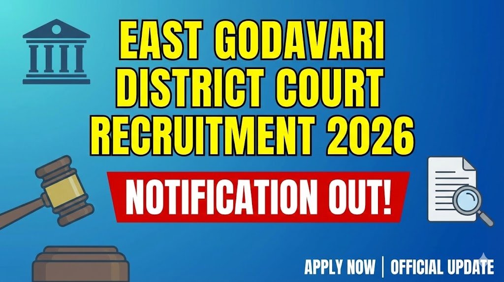 East Godavari District Court Hiring 2026: Apply Now for Court Jobs