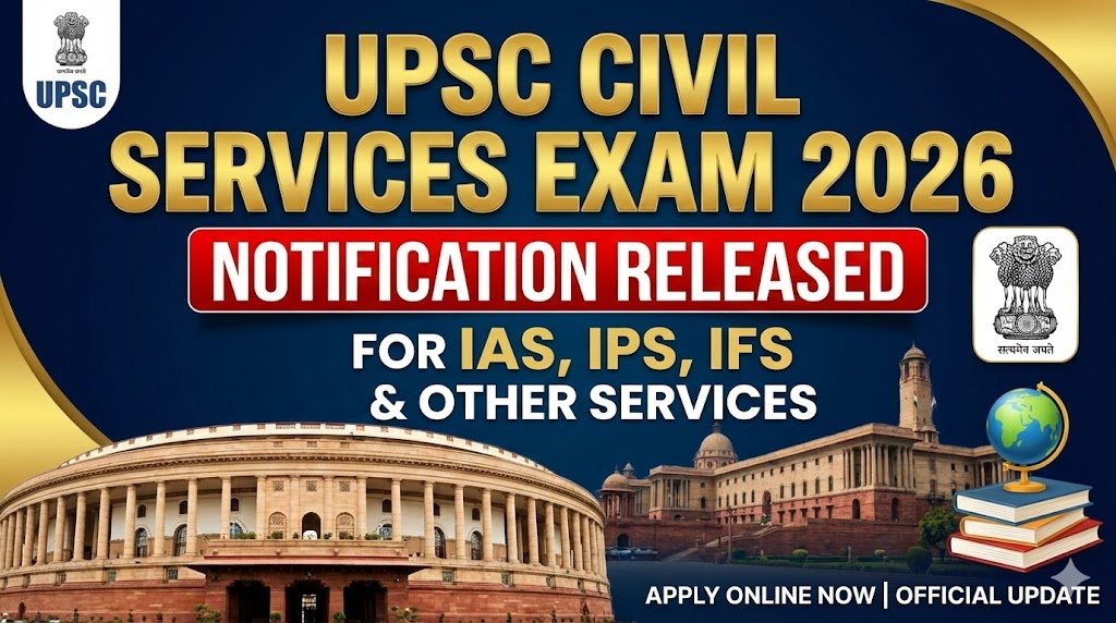 UPSC Recruitment 2026: Apply Now for Civil Services Positions
