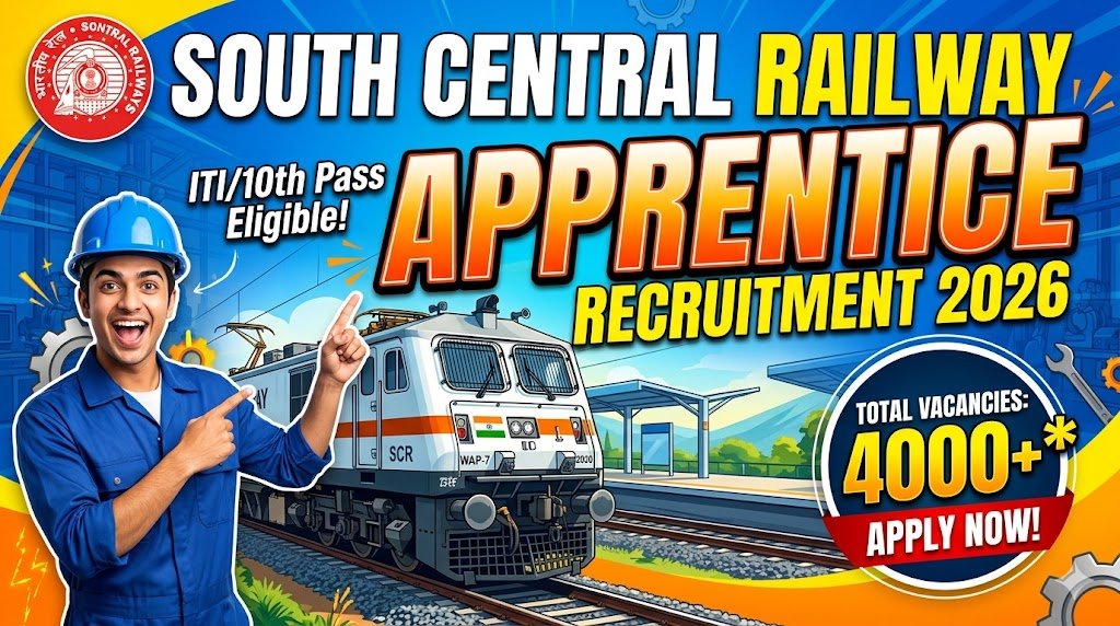 South Central Railway Recruitment 2025: Apply Now for 2,801 Apprenticeships