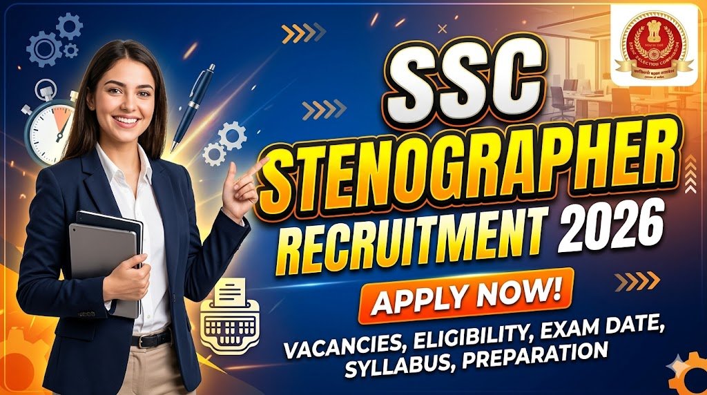 SSC Hiring 2026: Apply Now for Stenographer Recruitment Opportunities