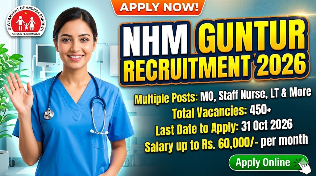 NHM Guntur Hiring: Apply Now for 2026 Recruitment Opportunities