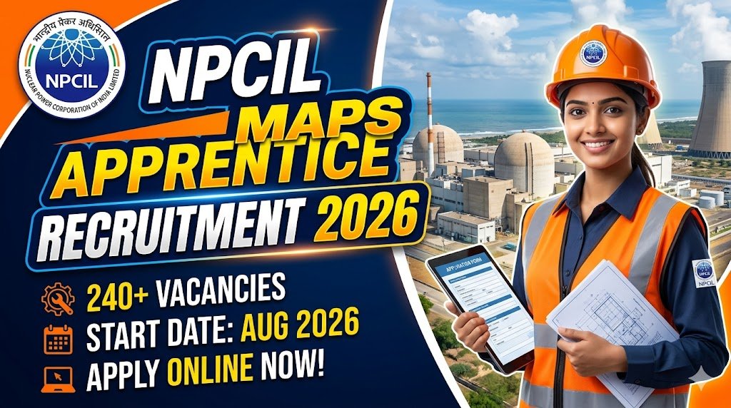 NPCIL Recruitment 2026: Apply Now for Exciting Apprentice Opportunities