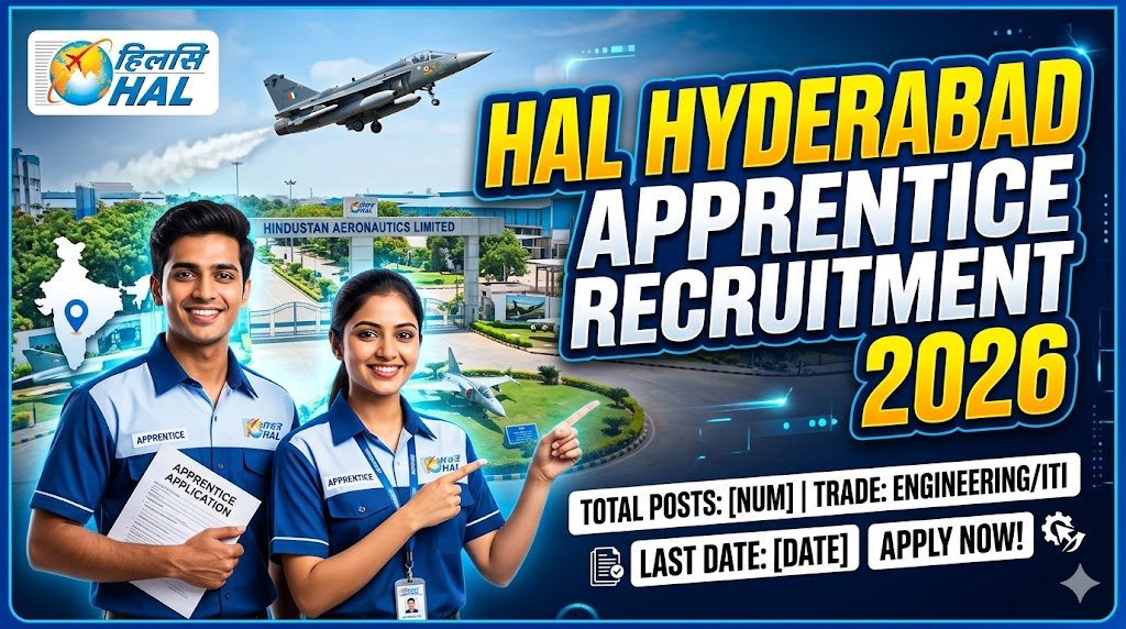 Hindustan Aeronautics Limited Hiring: Apply Now for 2026 Apprenticeship Recruitment
