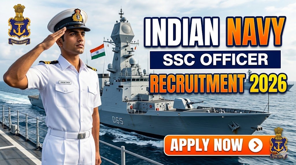Indian Navy Hiring: Apply Now for SSC Executive IT Recruitment 2026