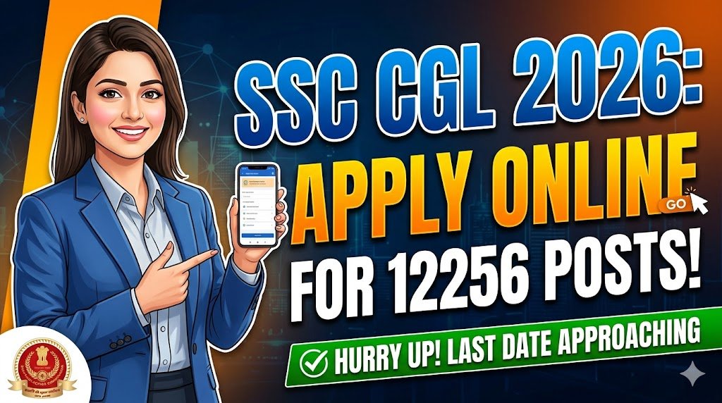 SSC: Hiring for 12,256 Vacancies in CGL Recruitment 2026 – Apply Now!