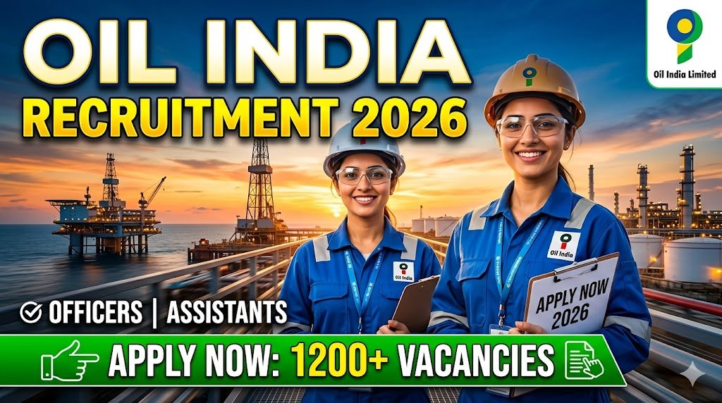 Oil India Limited Recruitment 2026: Apply Now for PwBD Hiring