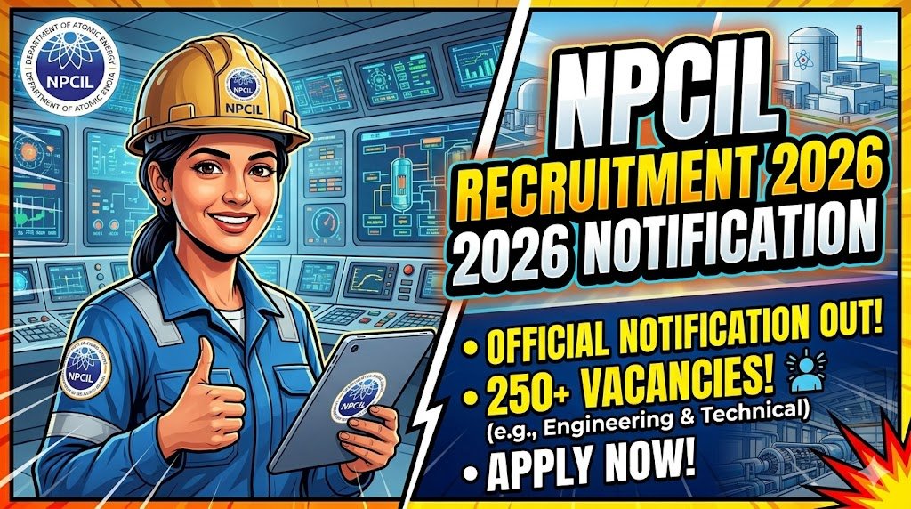 NPCIL Hiring 2026: Apply Now for 255 Recruitment Opportunities