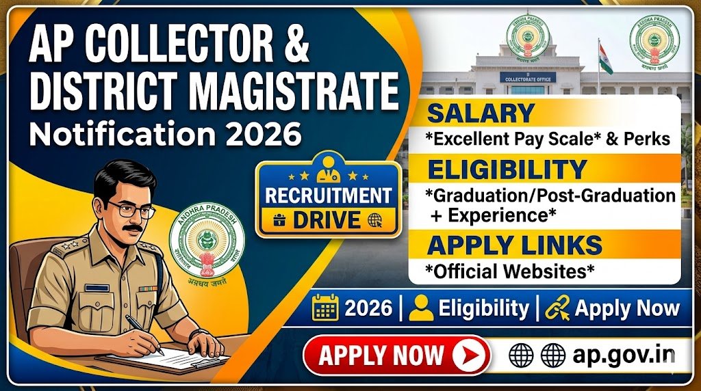 Office of the Collector Tirupati District Hiring E-District Managers 2026 - Apply Now