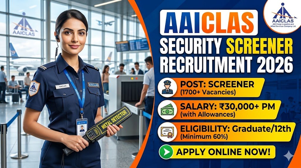 AAICLAS Hiring Security Screener 2026: Apply Now for Recruitment