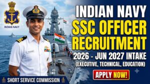 Indian Navy Hiring SSC Officers 2026: Apply Now for Recruitment!