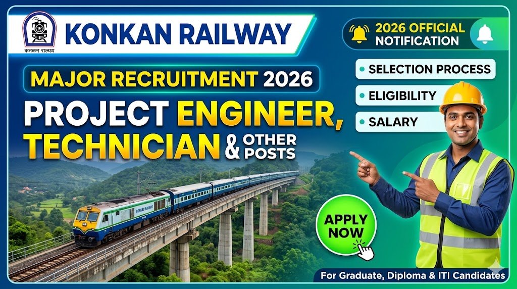 Konkan Railway Hiring 2026: Apply Now for Multiple Positions