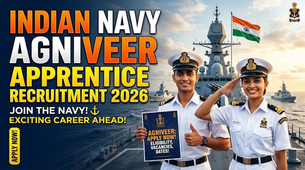 Indian Navy Recruitment 2026: Apply Now for Agniveer Apprentice Batches