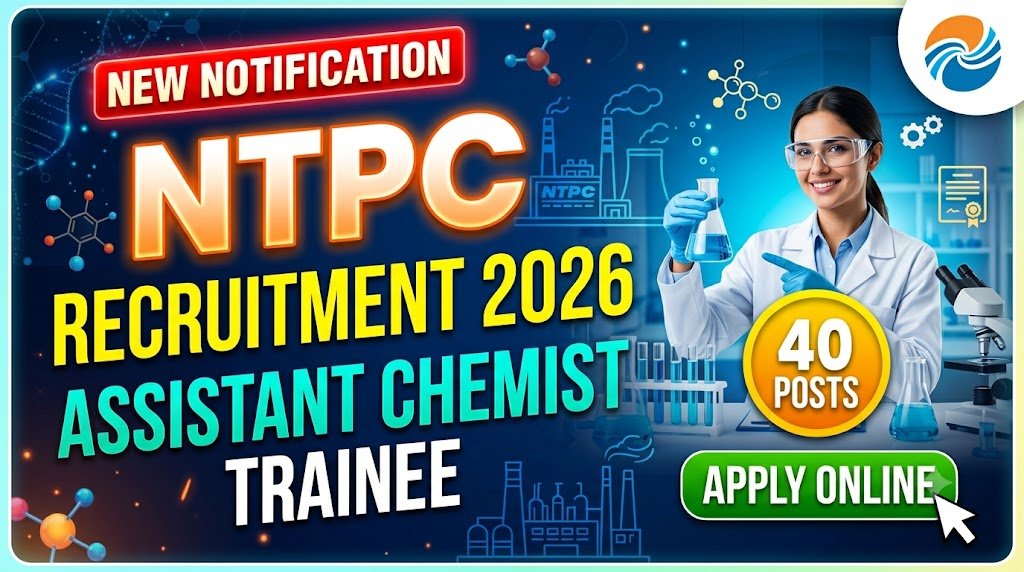 NTPC Limited Hiring: Assistant Chemist Trainee Recruitment 2026 - Apply Now!